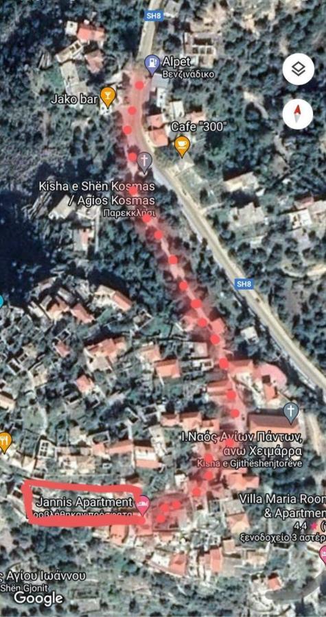 Janis Castle Apartment Himara Zewnętrze zdjęcie